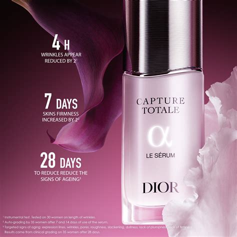 dior capture to le serum.